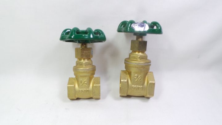 Van khóa nước ống đồng PN10 răng trong 21mm, 27mm
