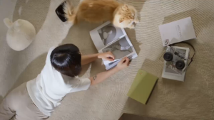 【NEW】HOMERUNPET D1 Pet Air Purifier PM2.5 APP เครื่องฟอกอากาศ ลดขนและกลิ่น เหมาะสำหรับพื้นที่ไม่เกิน 67 ตร.ม.