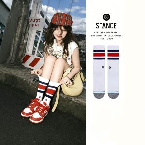 Stance | Summer Breathable Ankle Socks Stripe Casual Socks