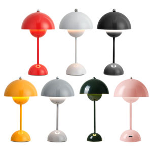 Atmosphere Table Lamp Half Moon Design Adjustable Brightness for Living Room and Restaurant Ambiance