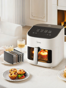 Midea | Dual-Heat Source Auto-Rotate Vision Smart Air Fryer 7L