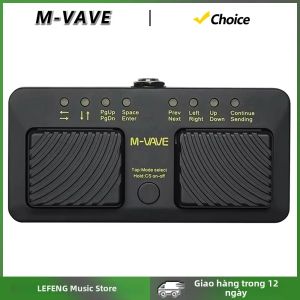 M-VAVE | M-VAVE Cube Turner Pro Bàn Đạp Chân Bluetooth Không Dây Có Thể Sạc Lại USB Máy Lật Trang Im Lặng Cho iPad iPhone Máy Tính Bảng Điện Thoại Thông Minh