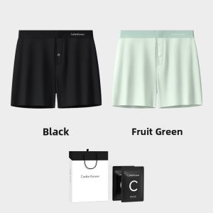 CarbinKoneer | CarbinKoneer Mens Ice Silk Briefs Seamless Comfortable Breathable Home Wear Sleep Pants Gift Box Arlo Underwear