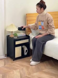 Modern Minimalist Small Bedside Table Creative Space-saving