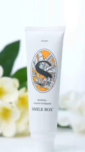 Smile Box vitamin Anti cavity Toothpaste: Eliminate tobacco stains strengthen enameland whiten tee