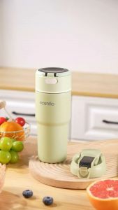 ecentio juicer cup 10 mata pisau tahan dingin 8 jam stainless 316 blender mini portable 700ml