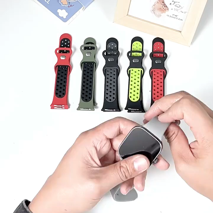 Soft Silicone Strap for Redmi Watch 6 5 4 Sport Rubber Band Wristbands Replacement Accessories Tali Jam Tangan for Smartwatch Xiaomi Mi Band 8 Pro / Mi Band 9 Pro