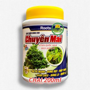 PHÂN BÓN LÁ CHUYÊN CÂY MAI 200ml - RA RỄ MẠNH BUNG ĐỌT MẬP THÂN