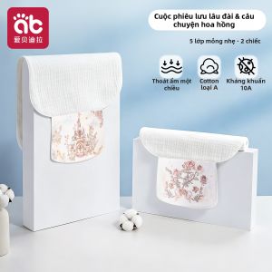 AIBEIDILA | Khăn Thấm Mồ Hôi Bằng Cotton Mỏng Dành Cho Người Lớn