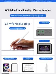 HANNUO | Anti-Mis-touch Replacement Apple Pencil for iPad Air 7 iPad Pro iPad Mini 7