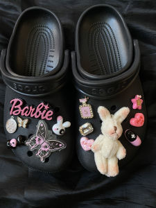 Adorable Cheeky Rabbit Hole Shoe Buckle Y2K Sweet Cool Style Detachable Decorative Shoe Flower DIY Accessory for Shoes