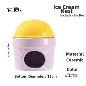 TAFIT | Cooling Ceramic House for Hamsters