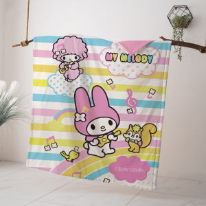 Cute Anime Melody Sanrio Young Adult Series All Cotton Air-Conditioning Duvet Childrens Thin Quilt Summer Single Double Duvet