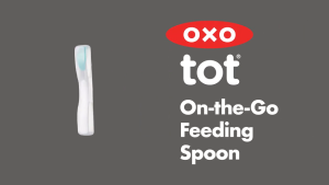 OXO Tot On-The-Go Baby Feeding Spoon with Casing