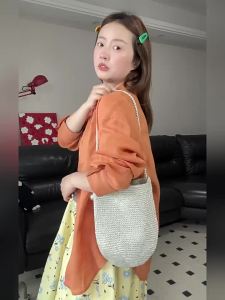 DUSHU | Big Size Loose-Shoulder Multi-color Summer Shirt