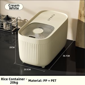 Sealed Insect-Proof Large Food-Grade Grain Storage Bin 25kg