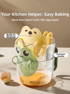 MAGIC KITCHEN | Multifunction Food-safe Measuring Cup with Scale Large Capacity