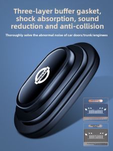 MONLEYTA | Silicone Thickened Car Door Shock Absorber Pad Soundproof Anti-shock Strip