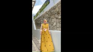 KIONA gamis gaun pesta pernikahan kondangan wisuda walimah muslimah