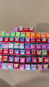 【SG Stock】Clickee Mechanical Keyboard Keycap Backpack Pendant Keychain Pet Doll Blind Box Stress Relief Collectible