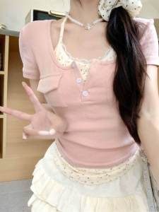 Summer Short Sleeve T-Shirt: Pure Desire Style Top