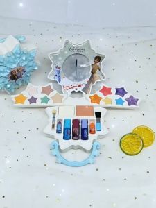 พร้อมส่งชุดเครื่องสำอางเด็ก Disney Frozen ของเล่นเครื่องสำอางเจ้าหญิงปลอดสารพิษ กล่องเก็บเครื่องสำอาง ของขวัญปีใหม่ของขวัญวันเกิด