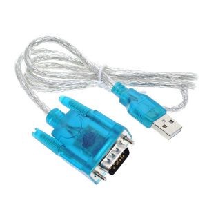 HL-340 USB To RS232 COM Port Serial PDA 9 Pin DB9 Cable Adapter Cable Cord Line Compatible with Windows7 64-Bit