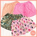 Plusize shorts pambahay, fit up to 45 inches waistline. Fit up to 2xL assorted print,. 