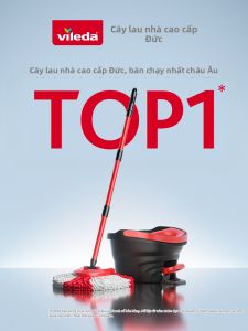 Vileda | Rotating Self-Wringing Home Mop
