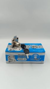 Target กุญแจลิ้นชัก9001-22  1ชุดแถมสกรู4ตัว(#6x3/4) สำหรับล็อคตู้ ลิ้นชักโต๊ะทำงาน เฟอร์นิเจอร์