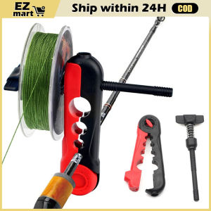Fishing Tools Portable Fishing Line Winder Reel Line Spooler Machine Spinning & Baitcasting Reel Spooling Fishing Equipment