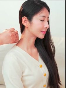 Máy massage cá heo máy mát xa cầm tay máy matxa con cá máy đấm lưng cầm tay Puli PL-606B - 2 chế độ tùy chỉnh điện tử| OKBUY