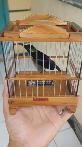 SANGKAR UNTULAN BISA DI LIPAT UNTUK KONIN SOGON PLECI BAHAN KAYU JATI DENGAN RUJI VIBER 1MM PRAKTIS Sangkar Pleci Tahan Air Garansi Penjual 1 Bulan - Lazada
