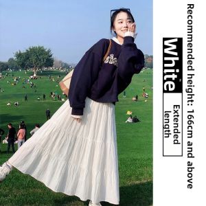 YAYANGREN | Pleated Midi Skirt for Petite Women