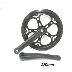 Đùi đĩa xe đạp thể thao 48 răng 1 tầng chất liệu nhôm