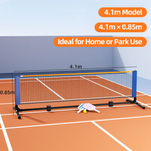 Standard Pickleball Net Outdoor Portable Mobile Pickleball Court Training Indoor Simple Standard Tennis Stand Badminton Net