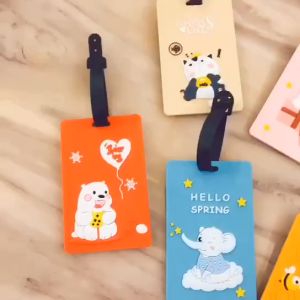 Cute Luggage Tag Label Koper Unik (Koper jadi mudah dikenal) LJ213