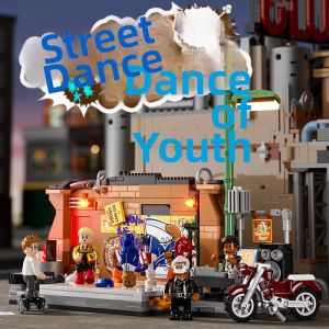 Funwhole | Street Dance Theme Building Blocks Assembly Toy