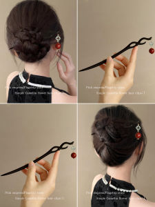 PINK EMPRESS | Modern Chinese Fringed Hair Pin Daily Wear Accessory