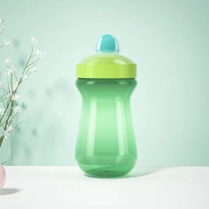 6 months or more BPA free safety PP material wide caliber large capacity (300ml) duckbill cup baby learning drink cup