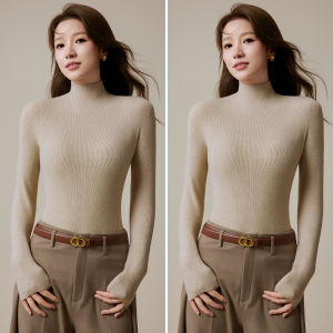 TONERCE | Inner Outer Wear Wool Blend Womens Top