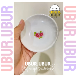 Isi 50 Pcs Souvenir Mangkok Melamin Ceper Mangkuk Sambal Bulat Kemasan Box Lembaran Sovenir Murah