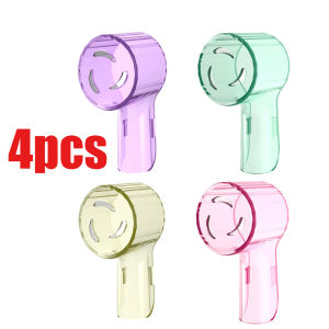 1/2/4/6pcs Toothbrush Dustproof Covers Caps Compatible with Braun Oral B Replacement Heads & IO Series Electric Toothbrush Head
