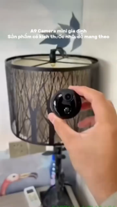 Camera Mini HD 1080p với Ống kính HD 4 Camera 24/7 Quan sát Phát hiện chuyển động Chụp ảnh 1180mAh Pin Dễ sử dụng