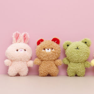 Mini Plush Toy Bear Doll Cute Interactive Gift Bag Pendant Wedding Confetti Tossing Teddy Bear Soft Stuffed Animal Doll for All Ages