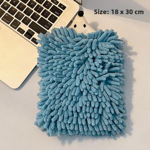 Adorable Little Hedgehog Hanging Hand Towel High Aesthetic Value Quick Dry No Shedding Kitchen Bathroom Hand Towel