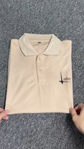 COD - Kaos Polo Shirt LATE Pria Berkerah | Atasan Baju Kaos Seragam Polos Kerah Pria Lengan Pendek