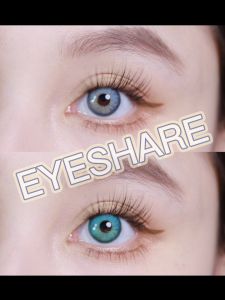 eyeshare Softlens Nicosia seri Gray Softlens Lensa Kontak Warna Bigeyes 14.5MM