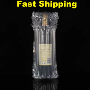 Thicke Package Wine Bottle Protector Bubble Bag Air Column Buffer Thick Bubble Bag Roll Film Protection Inflatable Packaging Bag