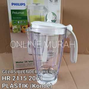 Set Gelas Blender Philips/Jar Plastik Diva HR 211521162061 Murah